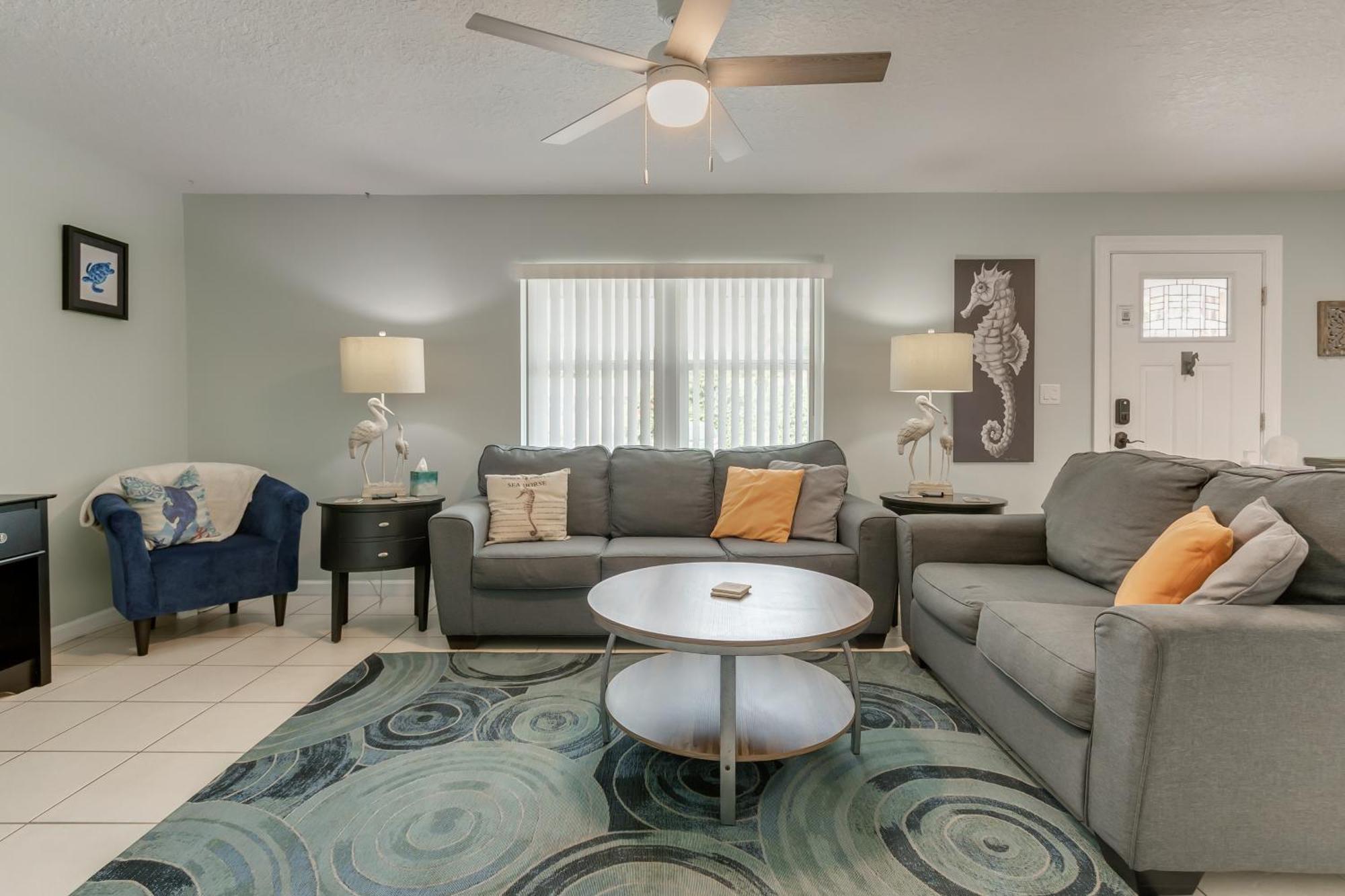 Tranquility Seahorse Suite - Oceanfront Paradise! メルボルン・ビーチ エクステリア 写真
